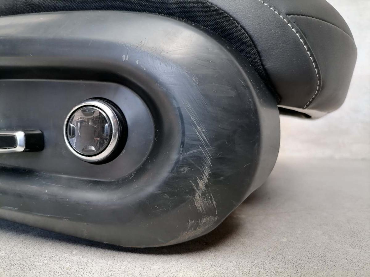 Smart #1 Brabus original Sitz vorn rechts Beifahrersitz Leder Schwarz elektrisch Bj.2022